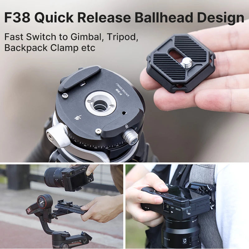 Ulanzi ZERO F38 Quick Release Travel Tripod 3131