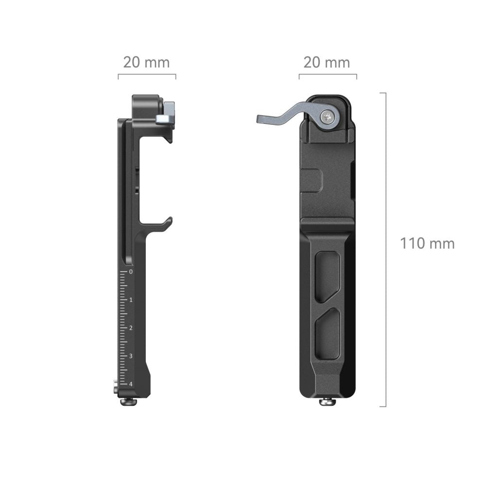SmallRig Arca-Swiss Mount Plate,Extended vertical Arm for DJI RS 3 Mini