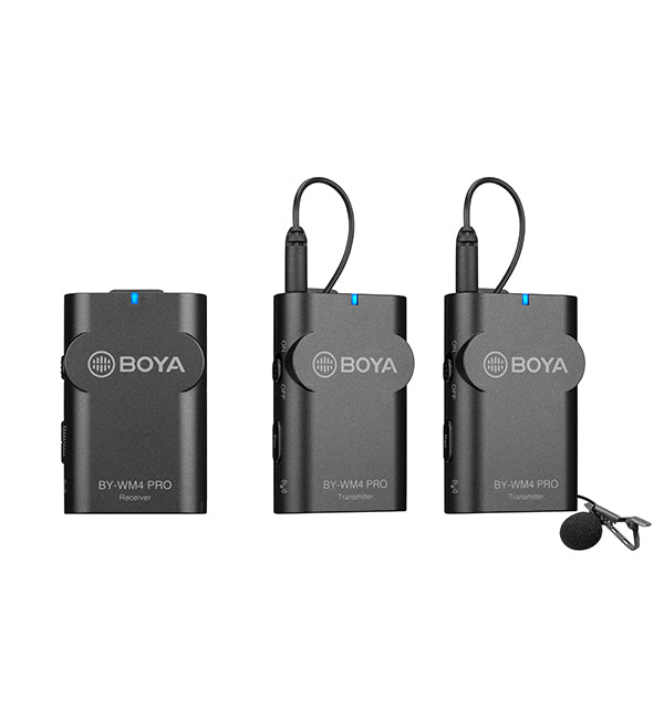 BOYA BY-WM4 PRO Wireless Lavalier Lapel Microphone
