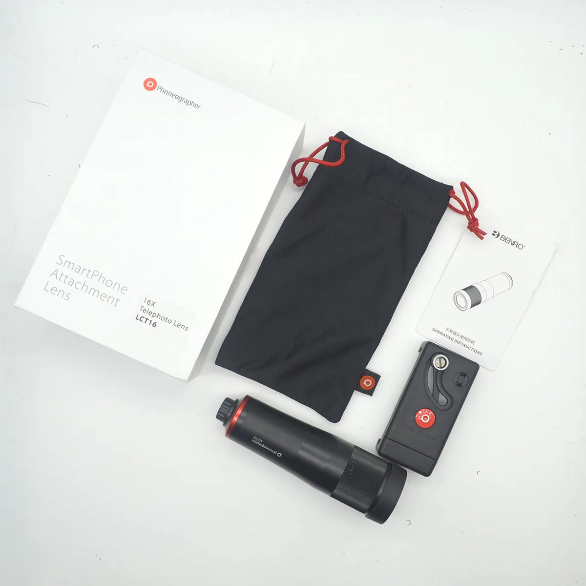 Benro LCT16 SmartPhone Lenses For All Cell Phones