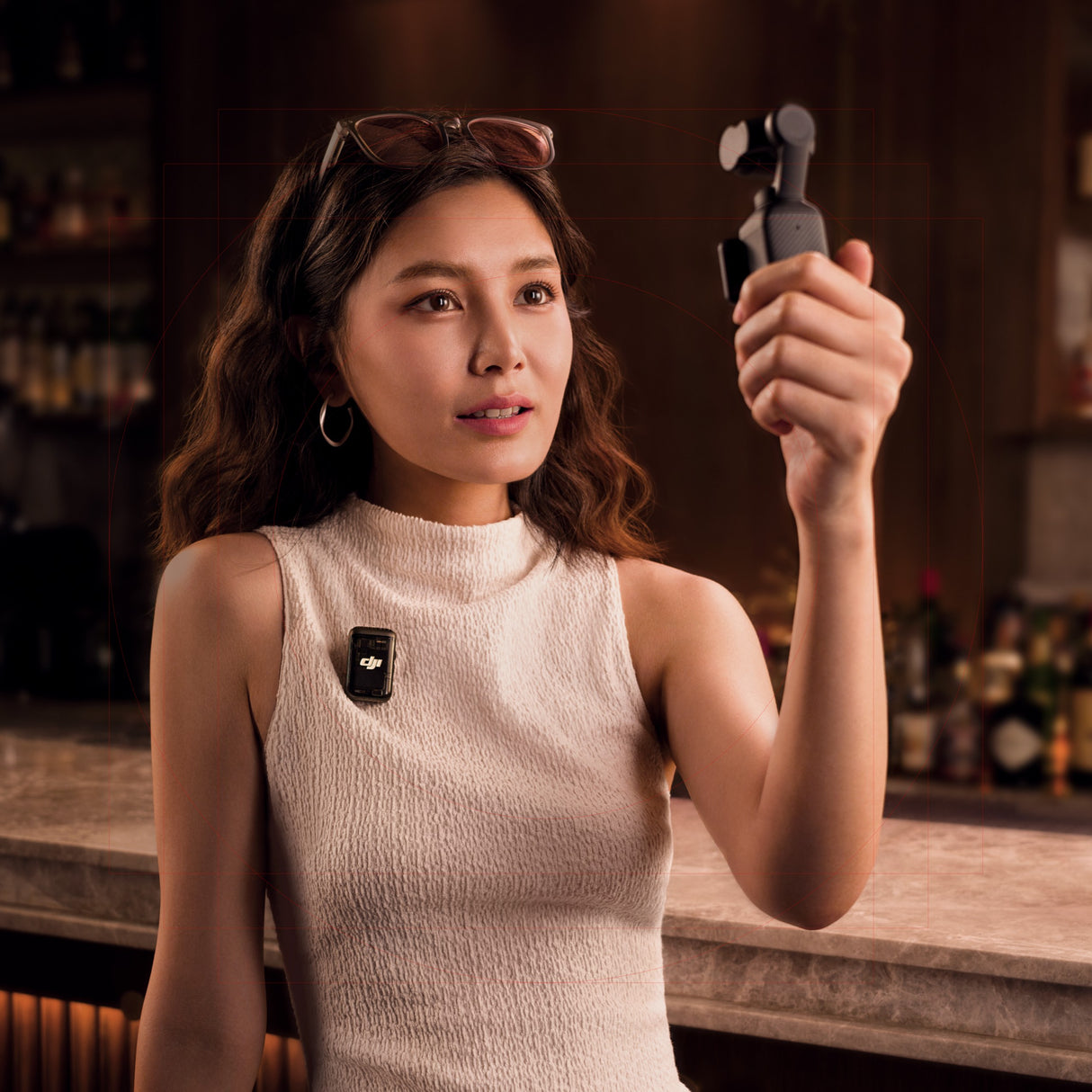 DJI Osmo Pocket 3 Axis Handheld Camera Video Gimbal Stabilizer camera