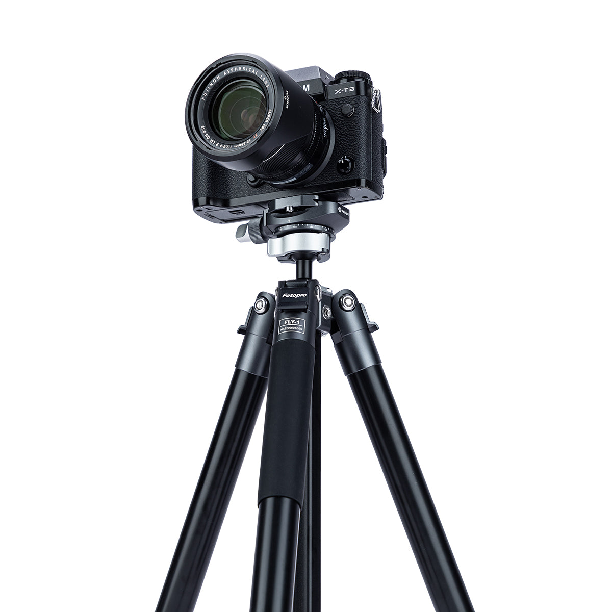 Fotopro FX-1 Aluminum Travel Tripod with Arca-Type Ball Head