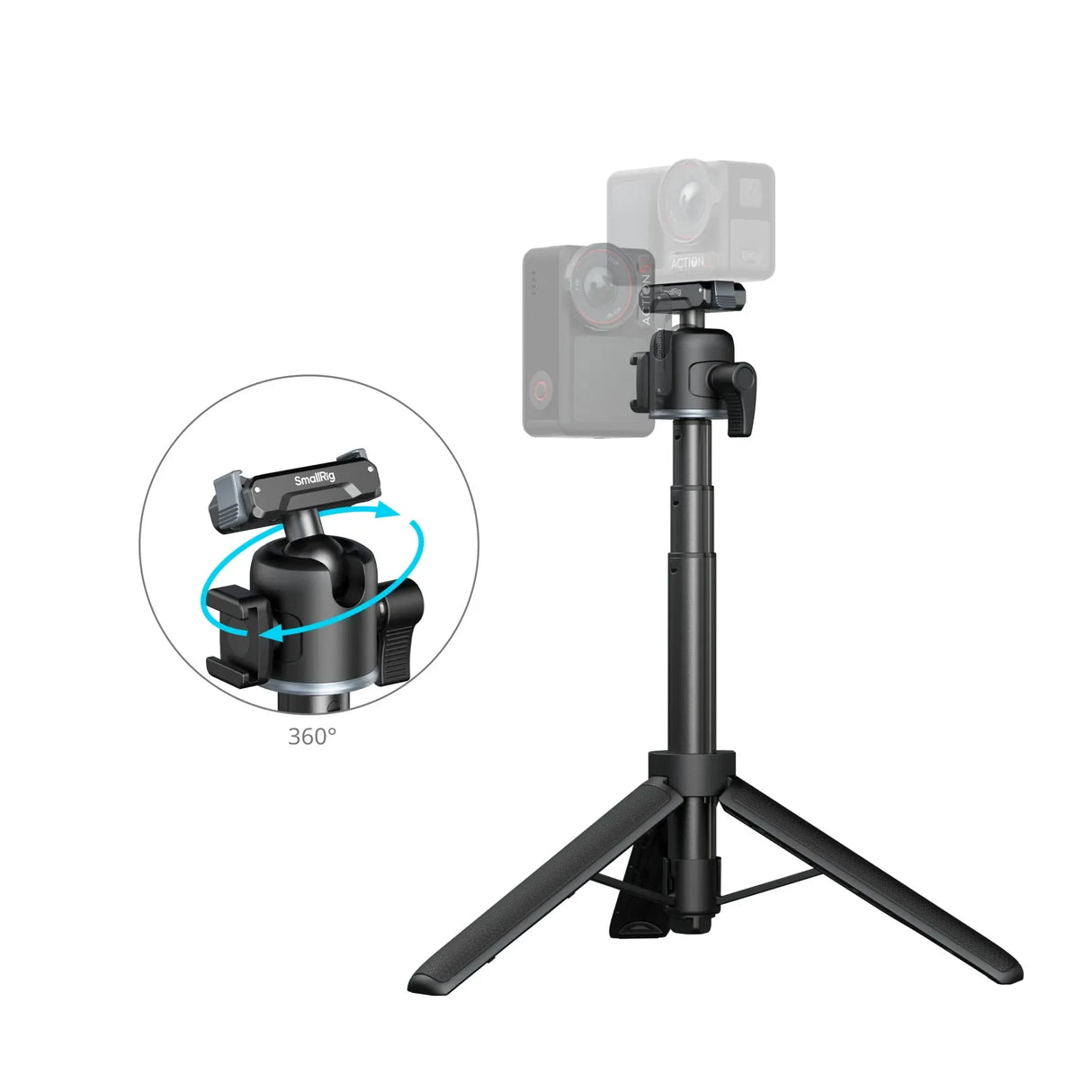 Smallrig Grip-Tripod for DJI Osmo Action 5 Pro / 4 / 3