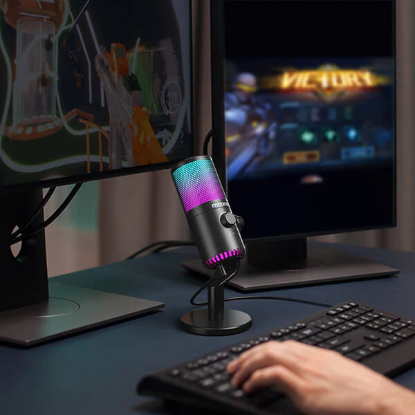 2023 new arrival MAONO DM30RGB USB Gaming Microphone