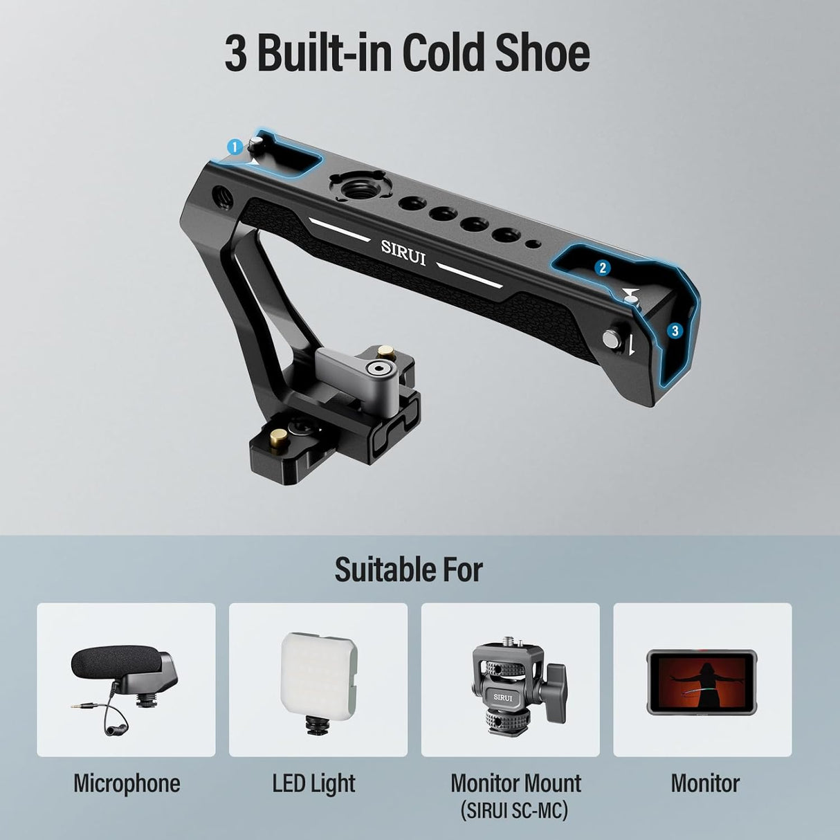 SIRUI Lightweight Silicone Grip SC-TH for Camera Cage