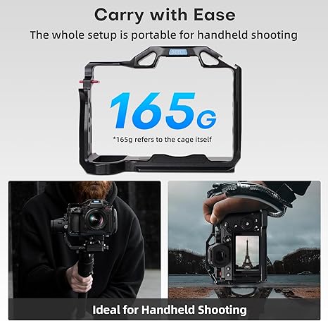 SIRUl Full Camera Cage for Panasonic LUMIX S5II/S5IIX/G9II