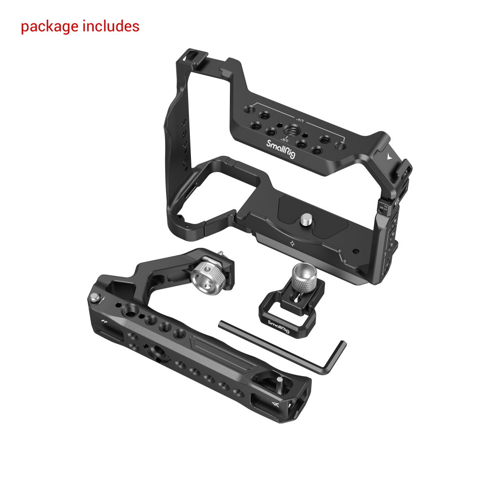 SmallRig Basic Cage Kit for Sony Alpha 7R V Alpha 7 IV Alpha 7S III 3668B