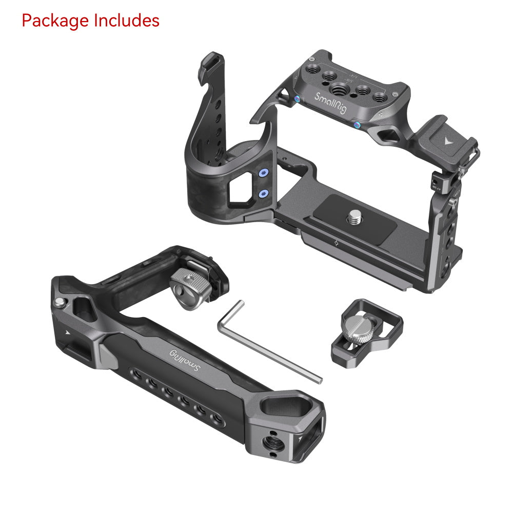 SmallRig Basic Cage Kit for Sony Alpha 7R V Alpha 7 IV Alpha 7S III 3708