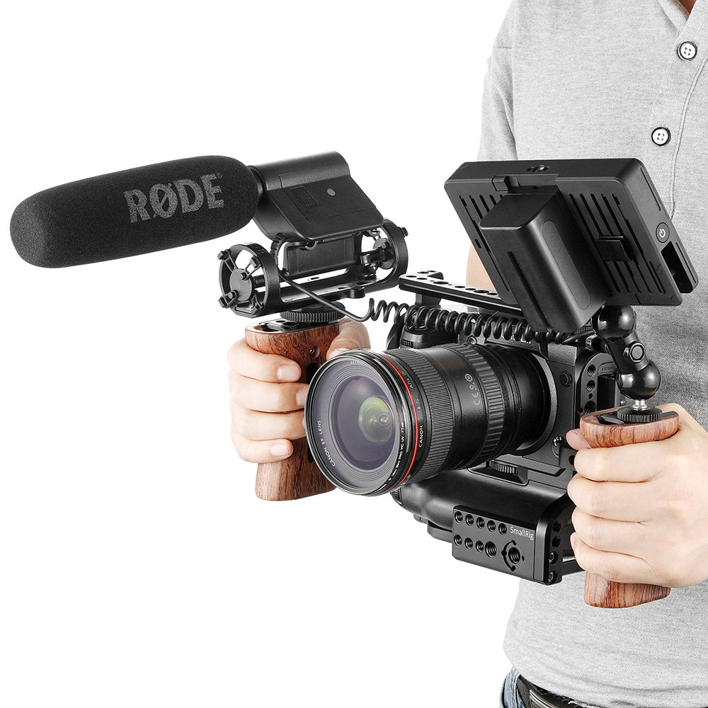 SmallRig Wooden Universal Side Handle HSN2093C