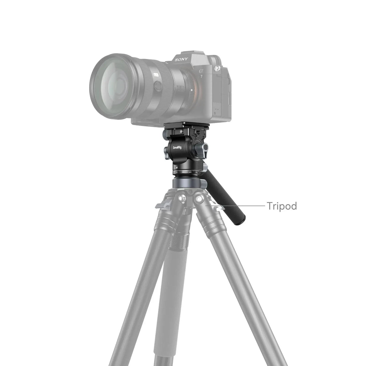 Smallrig CH20 Video Tripod Head with Leveling Base