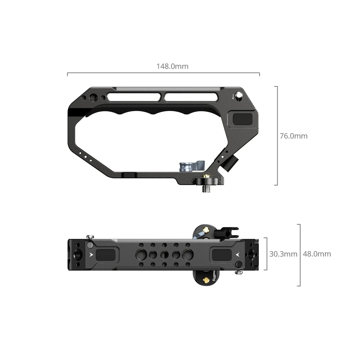 Smallrig D-Style Camera Top Handle with NATO Clamp