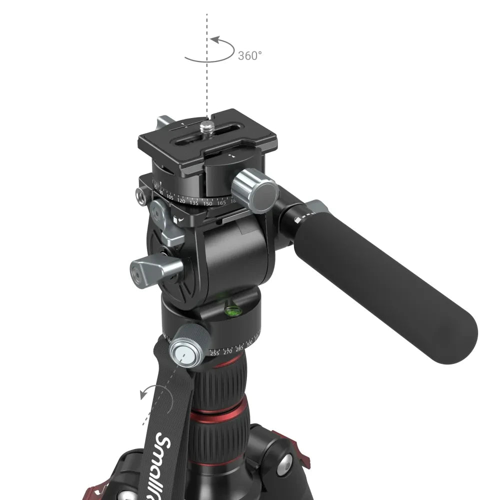 Smallrig Lightweight Fluid Video Tripod Head Refurbished