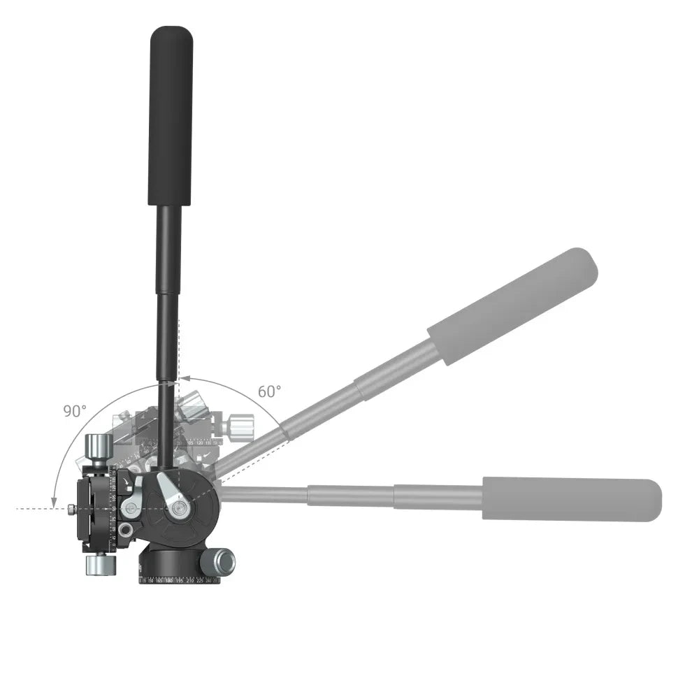 Smallrig Lightweight Fluid Video Tripod Head Refurbished