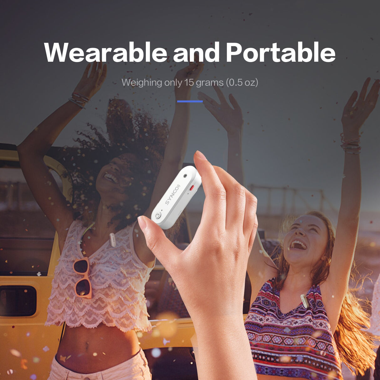 Synco G3 Wireless Lavalier recording microphone