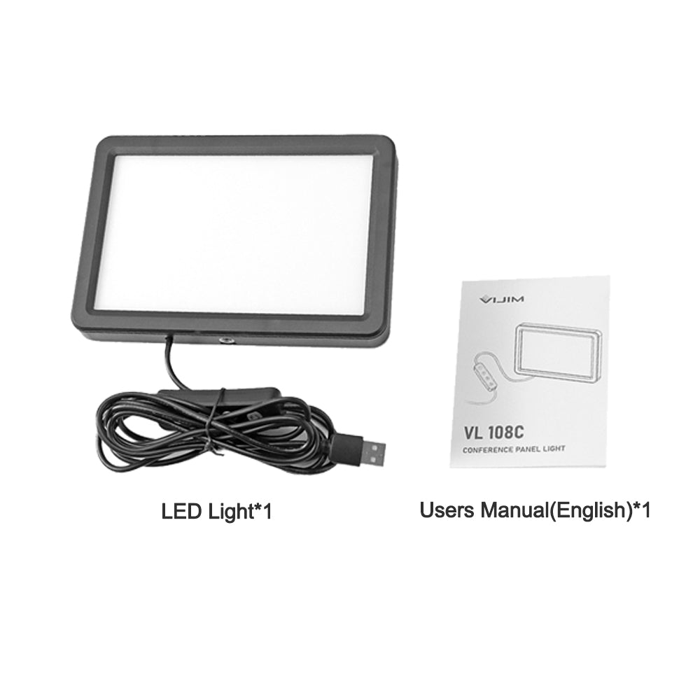 VIJIM VL192/VL108C Bi-color Panel Light