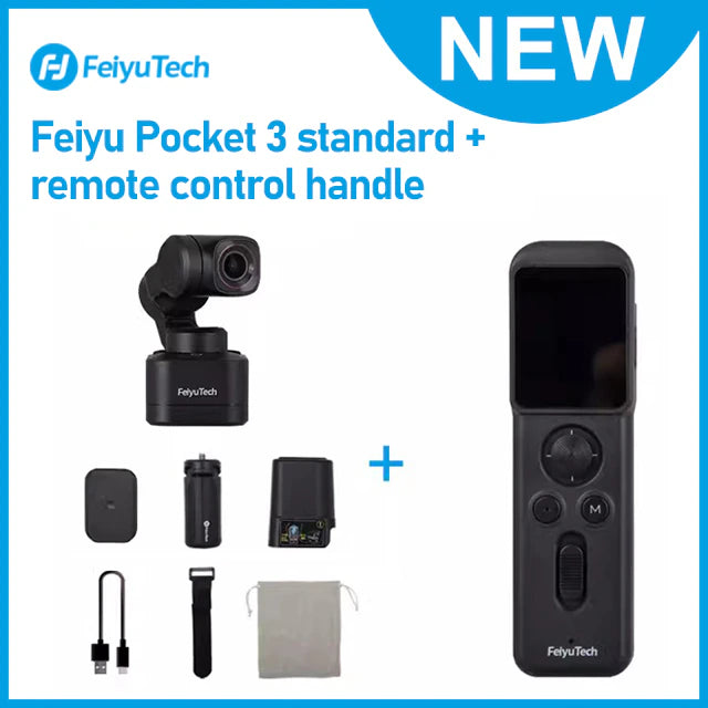 Feiyu Pocket3 AI Tracking Follow 3-Axis Stabilizer Gimbal