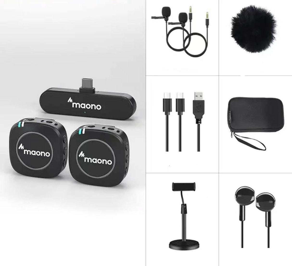 MAONO WM820 C2 Dual-Person Compact Wireless System