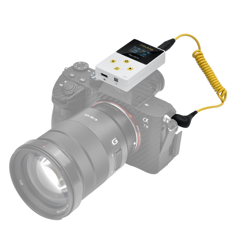 7RYMS iRay UW10 UHF Dual Wireless Lavalier Microphone For Vlogging YouTube Streaming