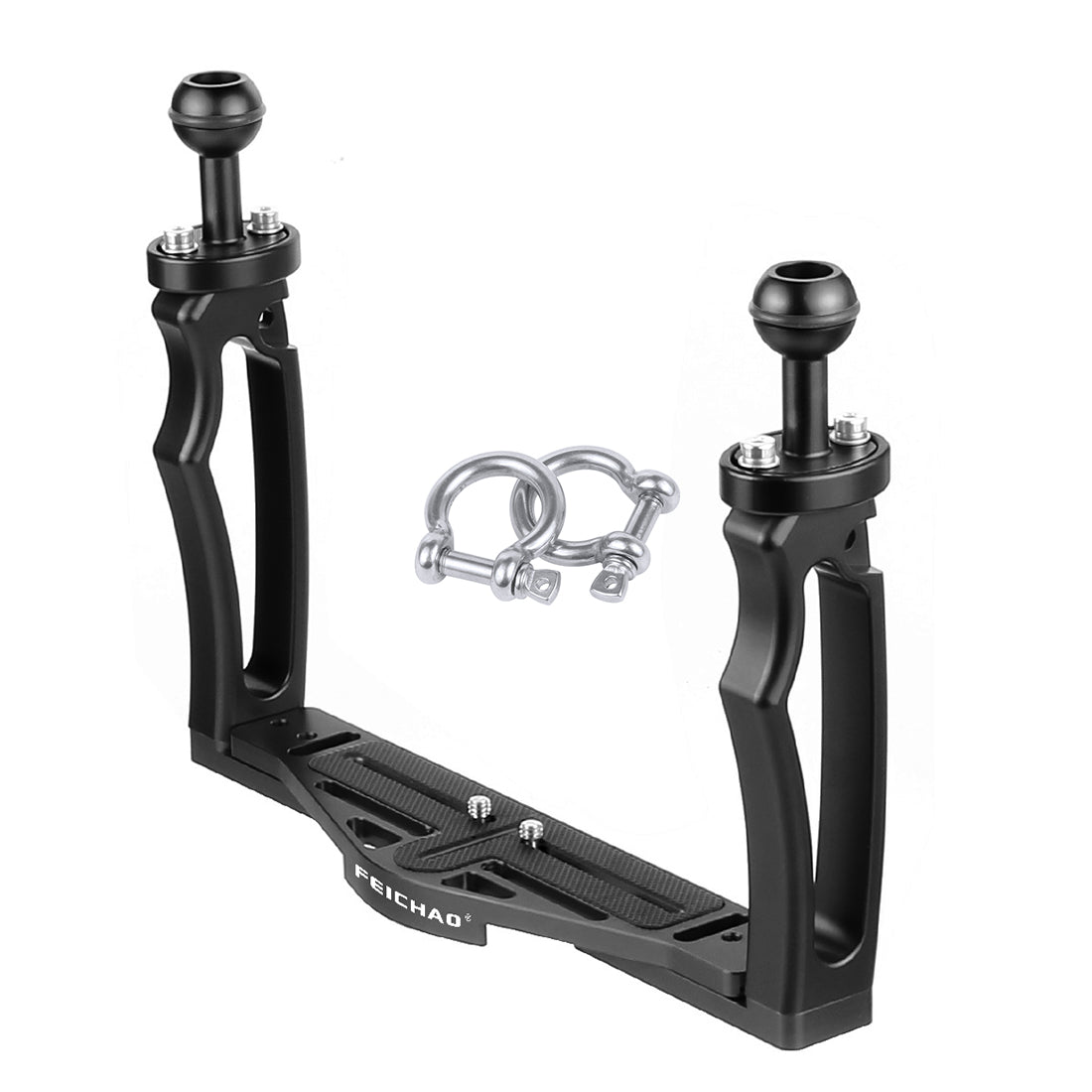 Feichao Adjustable Dual Handle Camera Rig For GoPro Canon Sony