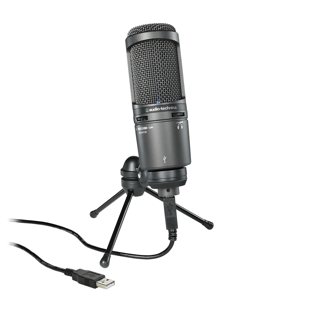 Audio Technica AT2020 USB Cardioid Condenser USB Microphone