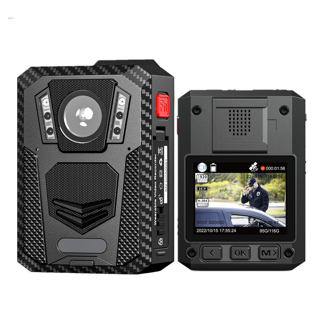 BOBLOV F3 EIS 2K 128GB GPS Body Recording Camera