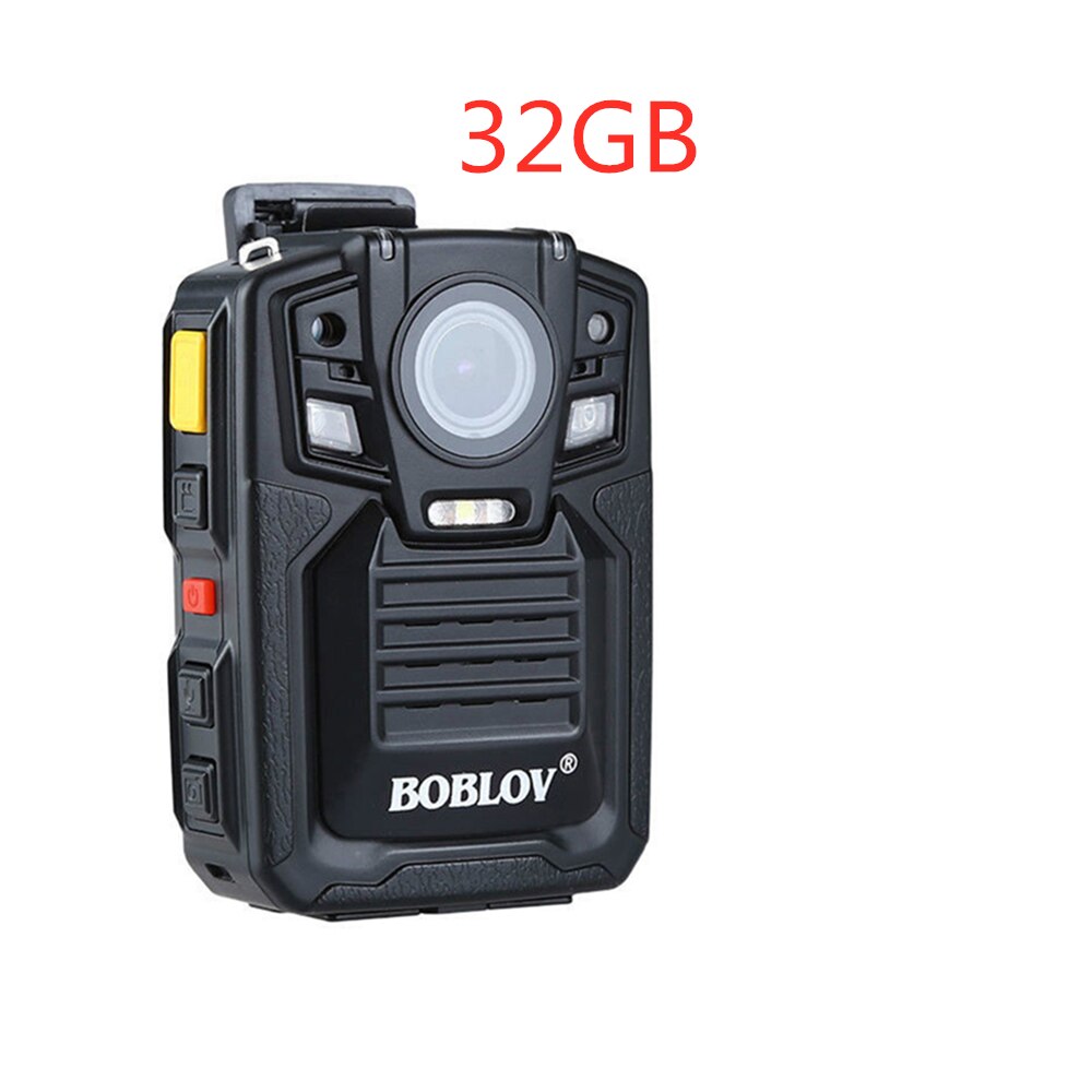 BOBLOV HD66-02 32GB/64GB HD 1296P Mini Camcorder Security Body Camera