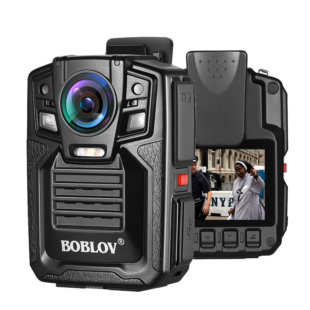BOBLOV HD66-02 32GB/64GB HD 1296P Mini Camcorder Security Body Camera