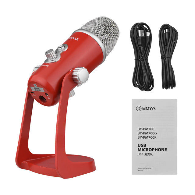 BOYA BY-PM700G/R Desktop USB Microphone