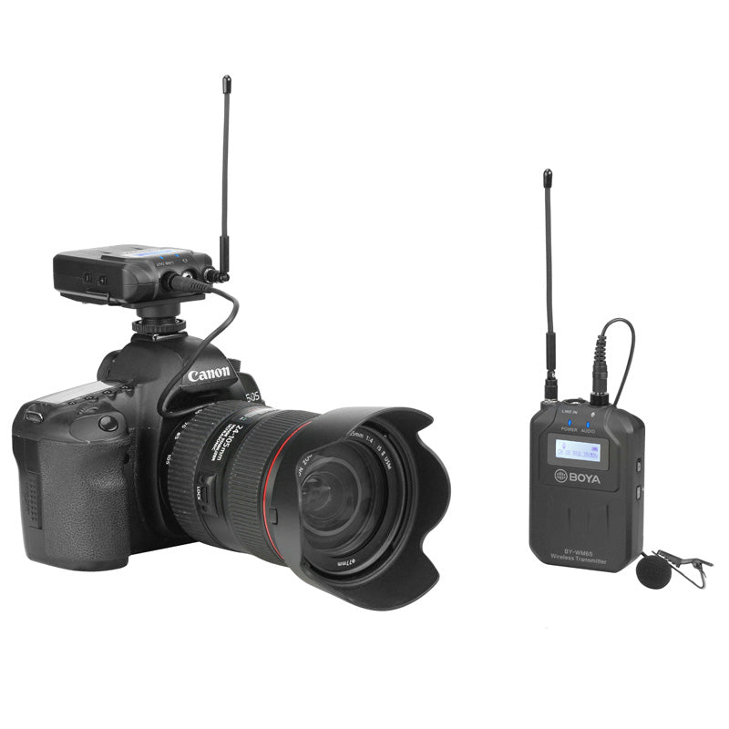 BOYA BY-WM6S UHF Wireless Lavalier Microphone System