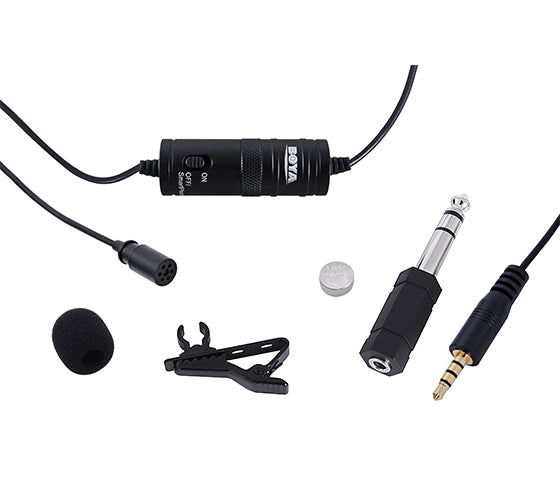 BOYA BY-M1 Professional Lavalier Condenser Microphone