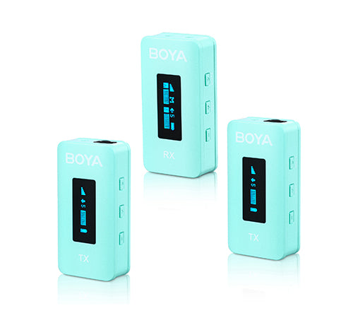BOYA BY-XM6 K2 2.4GHz Ultra-compact Wireless Microphone System Kit