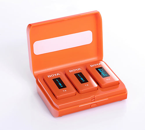 BOYA BY-XM6 K2 2.4GHz Ultra-compact Wireless Microphone System Kit