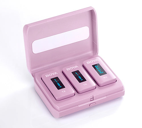 BOYA BY-XM6 K2 2.4GHz Ultra-compact Wireless Microphone System Kit