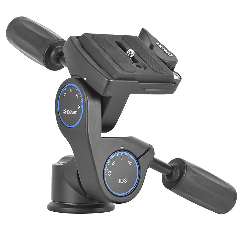 Benro A650FHD3 Tripod Kit Aluminium Camera Stand HD3 Three Way Head