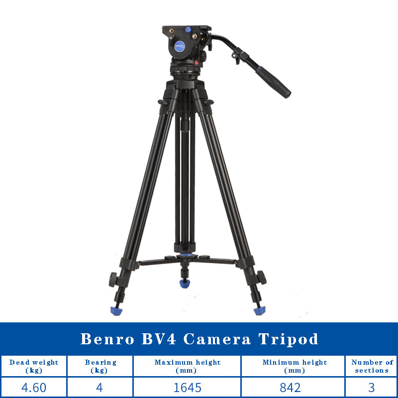 Benro BV6 BV4 BV8 BV10 Series Camera Tripod video Tripod