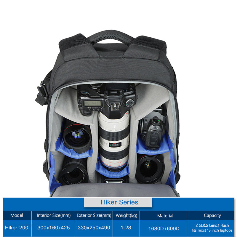 Benro Hiker 200/300 Large Size DSLR Backpack