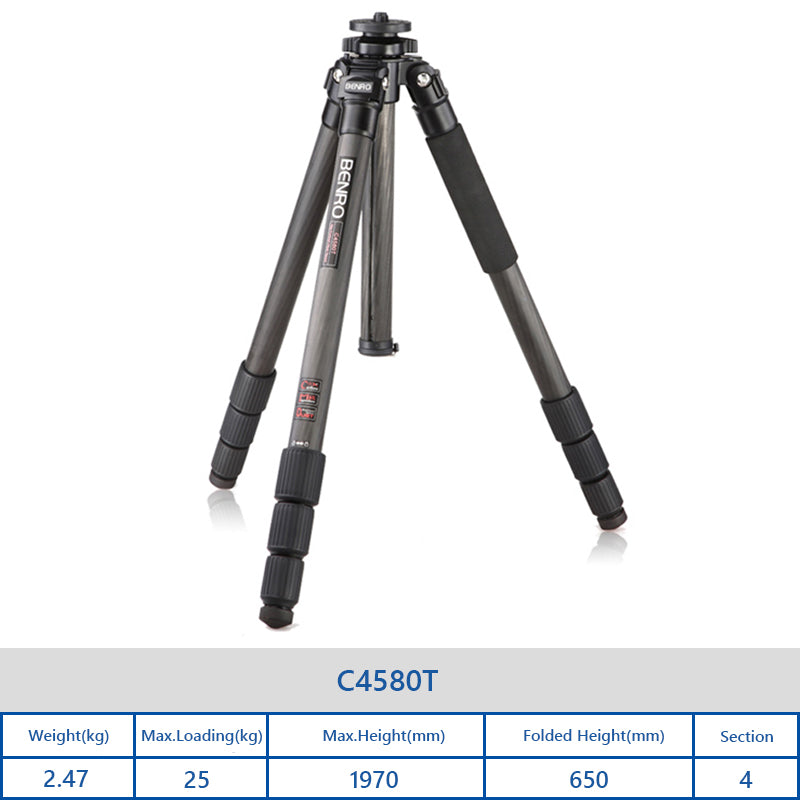 Benro C4580T Classic Series Carbon Fiber Tripod