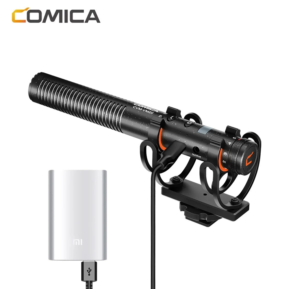 COMICA CVM-VM20 Multi-Functional Condenser Shotgun Microphone