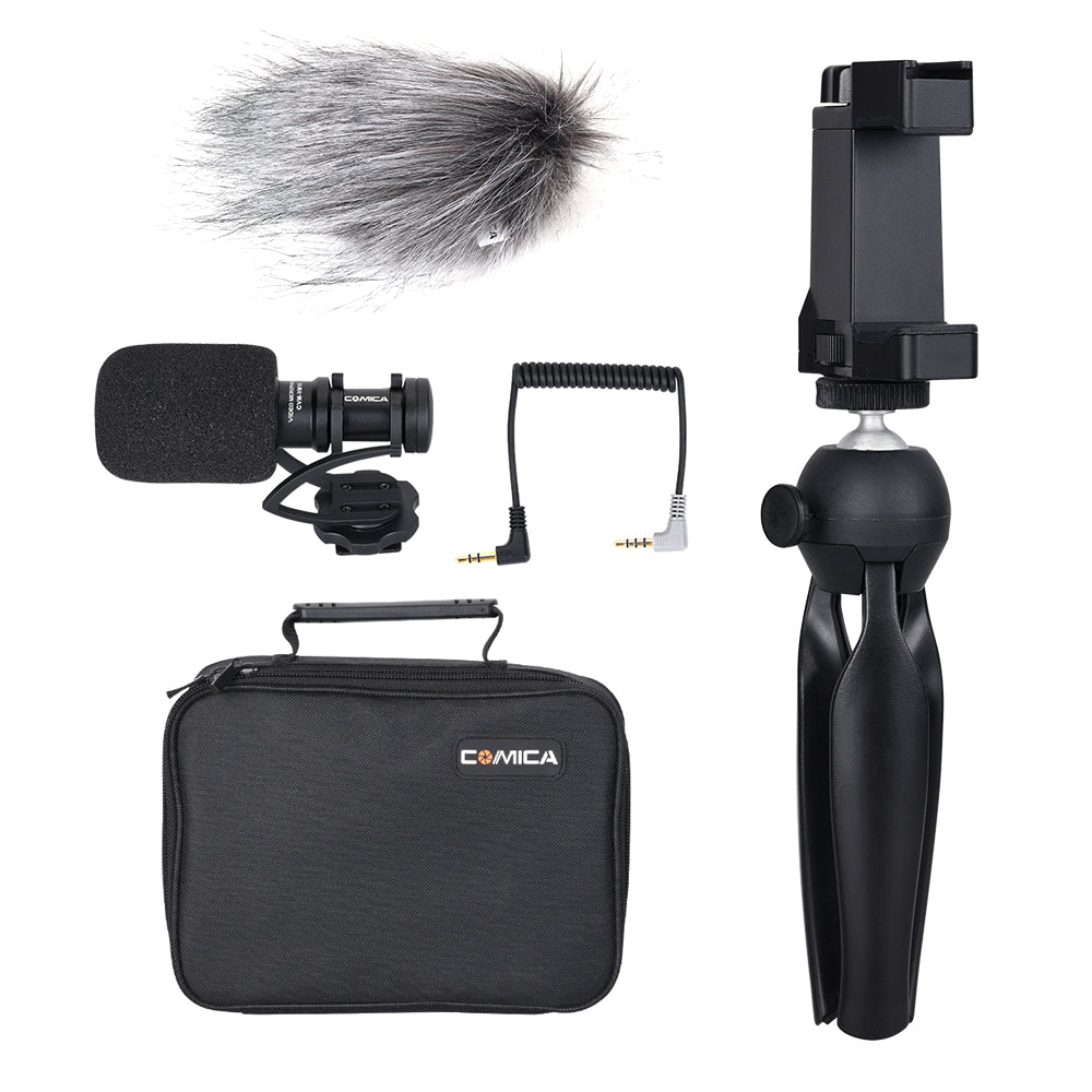 Comica CVM-VM10-K2 Shotgun Smartphone Microphone Kit