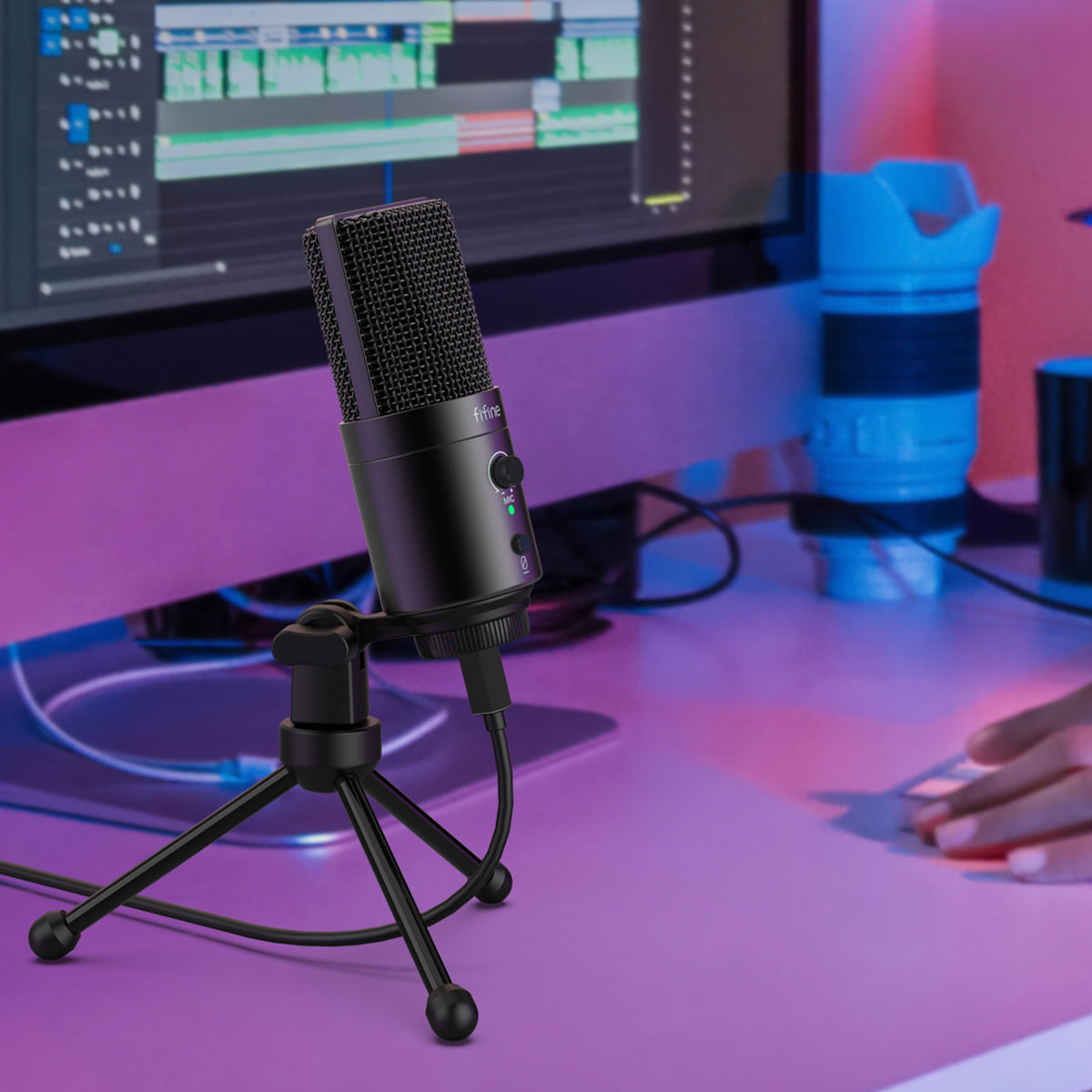 FIFINE K683A Microphone for Cardioid Studio Recording