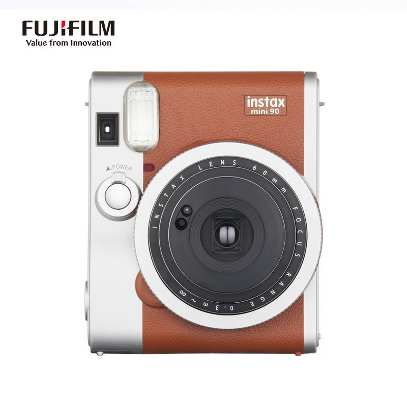 Fujifilm Instax Mini 90 Neo Classic Instant Cameras Black / Brown