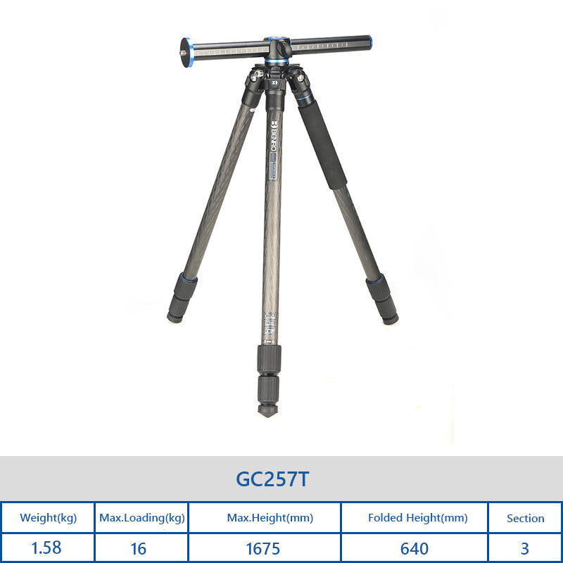 Benro SystemGO GC157T/158T/257T/268T/168T/258T Carbon fiber tripod