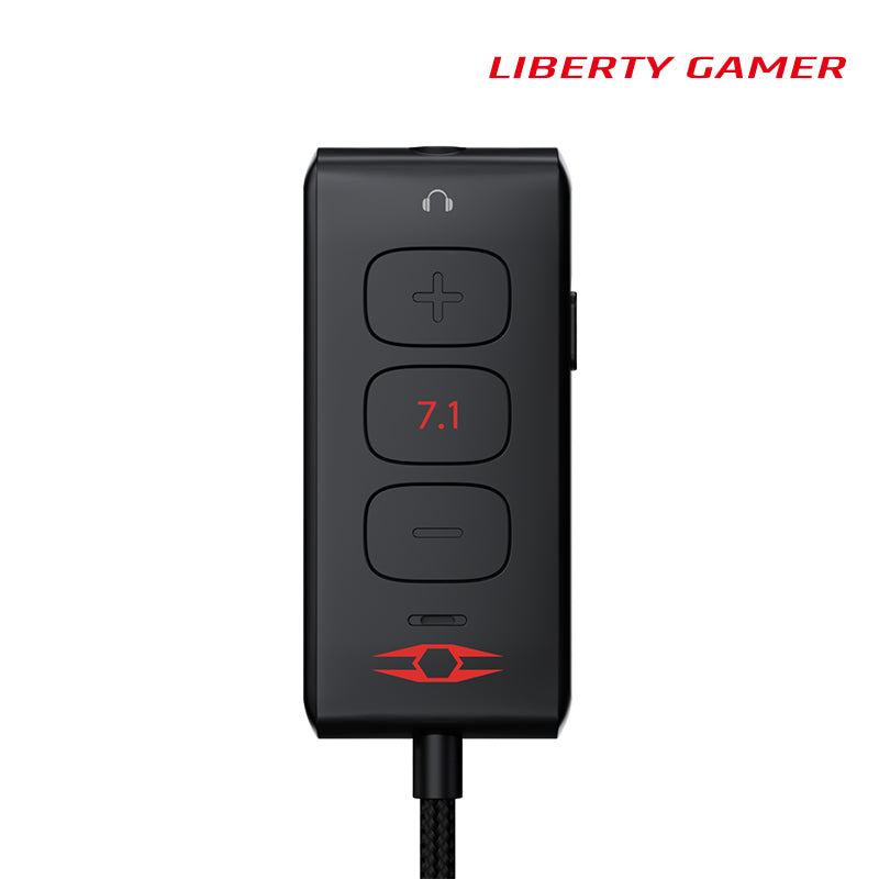 Liberty Gamer GC220 USB-Gaming-Soundkarte für jeden PC & Mac