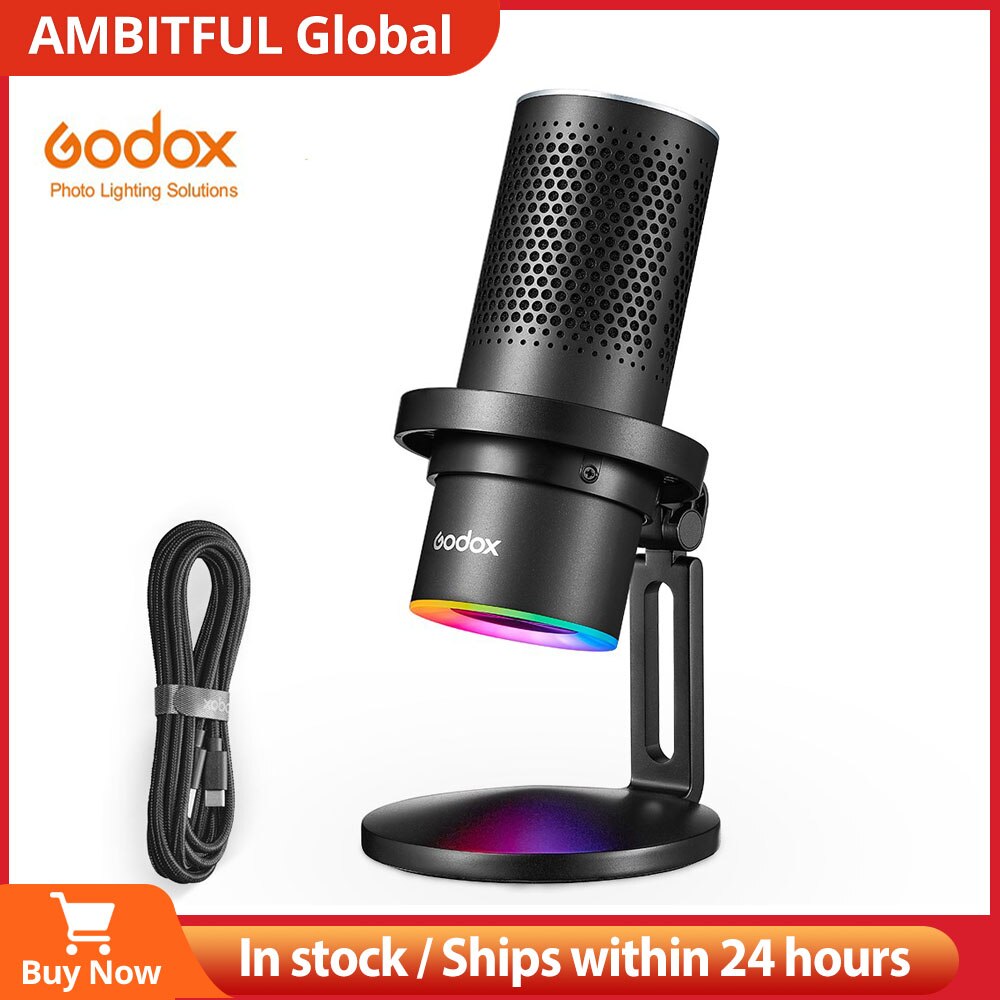 Godox EM68X RGB USB Condenser Microphone