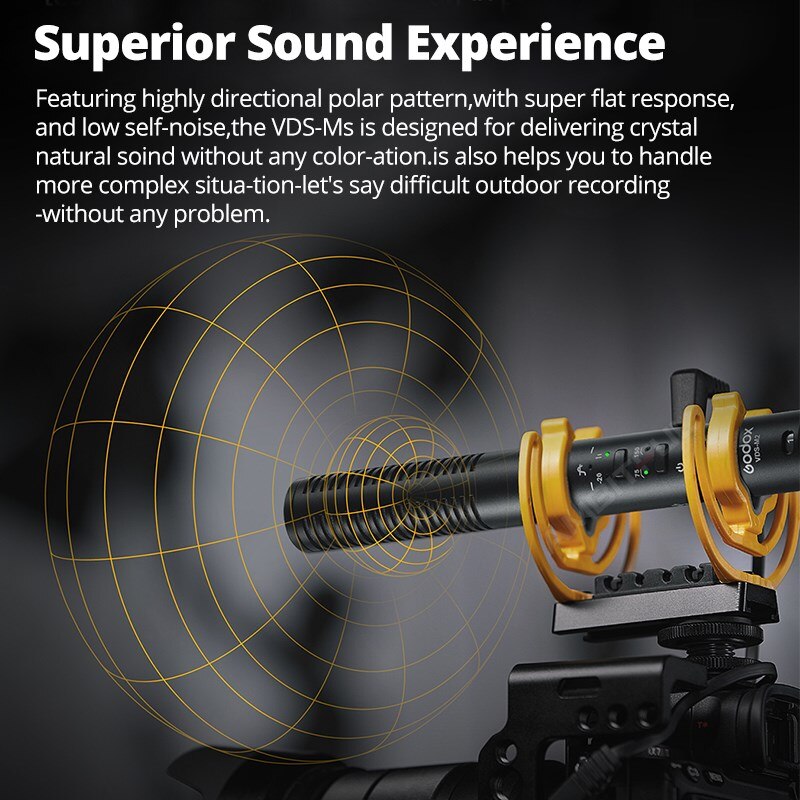 Godox VDS-M2 Directional Shotgun Microphone