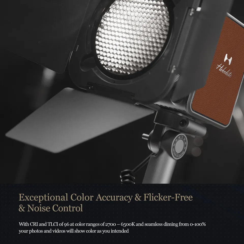 HOBOLITE Avant 100W Bi-Color Portable photographic LED light for video studio