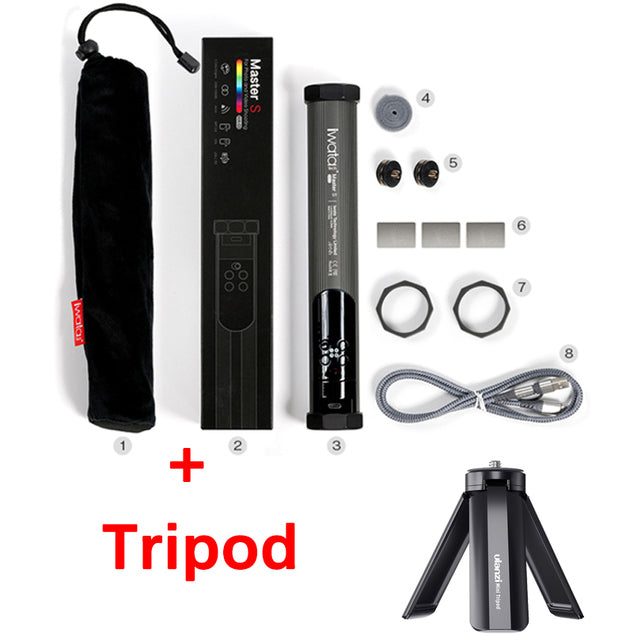 IWATA Master S RGB Lamp Tube Pavotube LED Handheld Photography Light