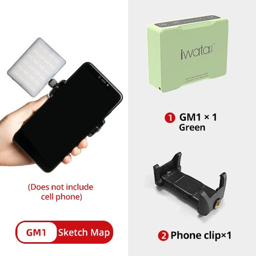 Iwata GM1 or GM1 Pro Mini Portable Pocket LED Fill Light