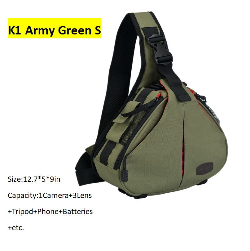CADeN K1 DSLR Camera Professional Shoulder Backpack