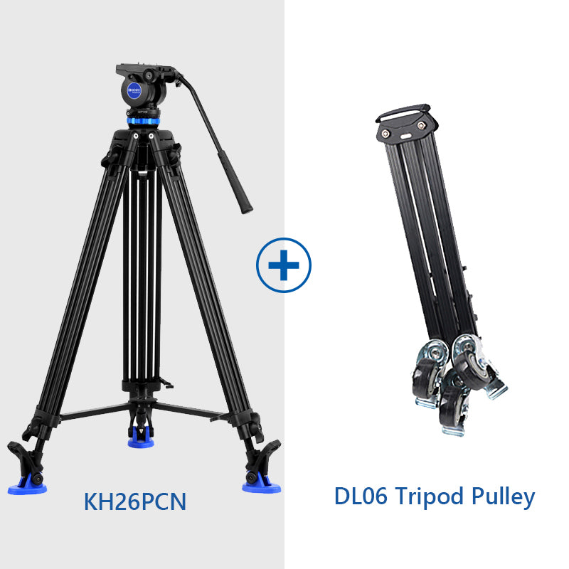 BENRO KH25PCN KH26PCN Tripod Professional Aluminum Video Camera Tripod
